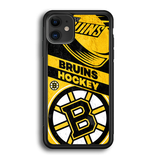 Boston Bruins Hockey Team iPhone 12 Case