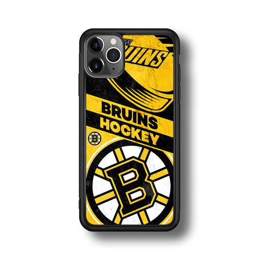 Boston Bruins Hockey Team iPhone 11 Pro Max Case