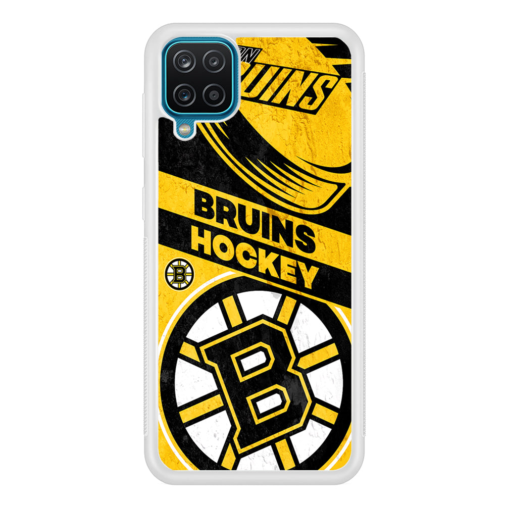 Boston Bruins Hockey Team Samsung Galaxy A12 Case