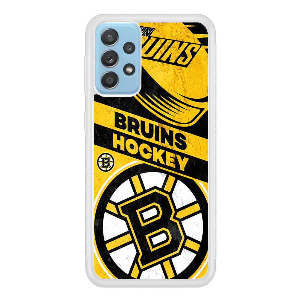 Boston Bruins Hockey Team Samsung Galaxy A72 Case