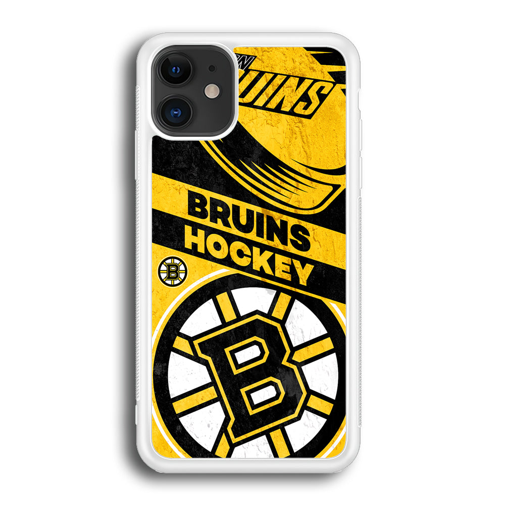 Boston Bruins Hockey Team iPhone 12 Case