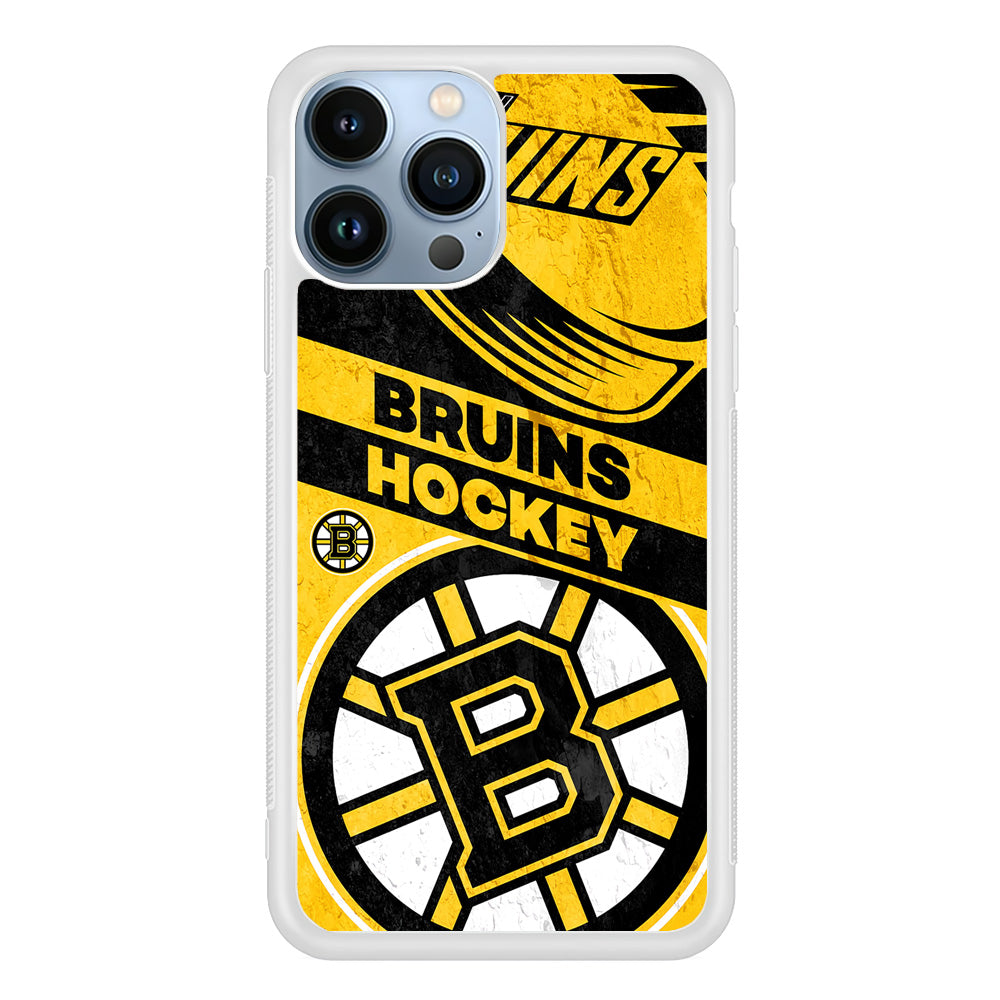 Boston Bruins Hockey Team iPhone 13 Pro Max Case