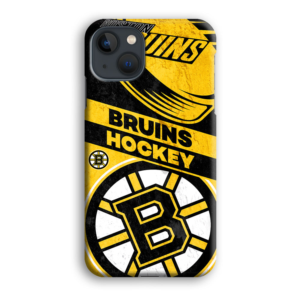 Boston Bruins Hockey Team iPhone 13 Case