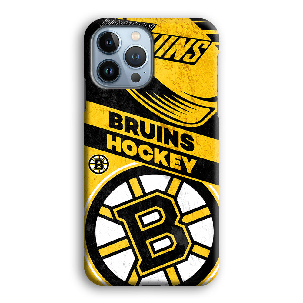Boston Bruins Hockey Team iPhone 13 Pro Max Case