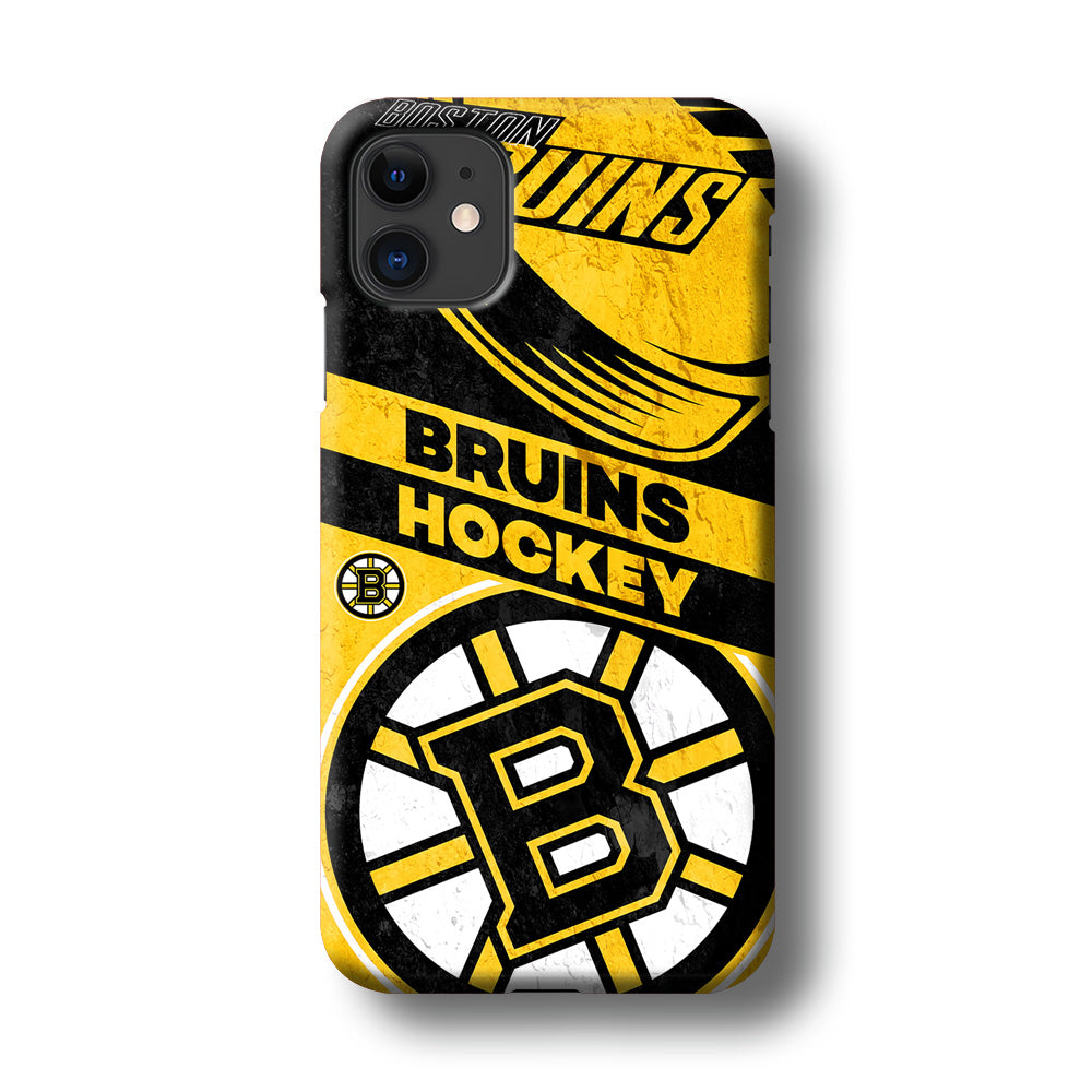 Boston Bruins Hockey Team iPhone 11 Case