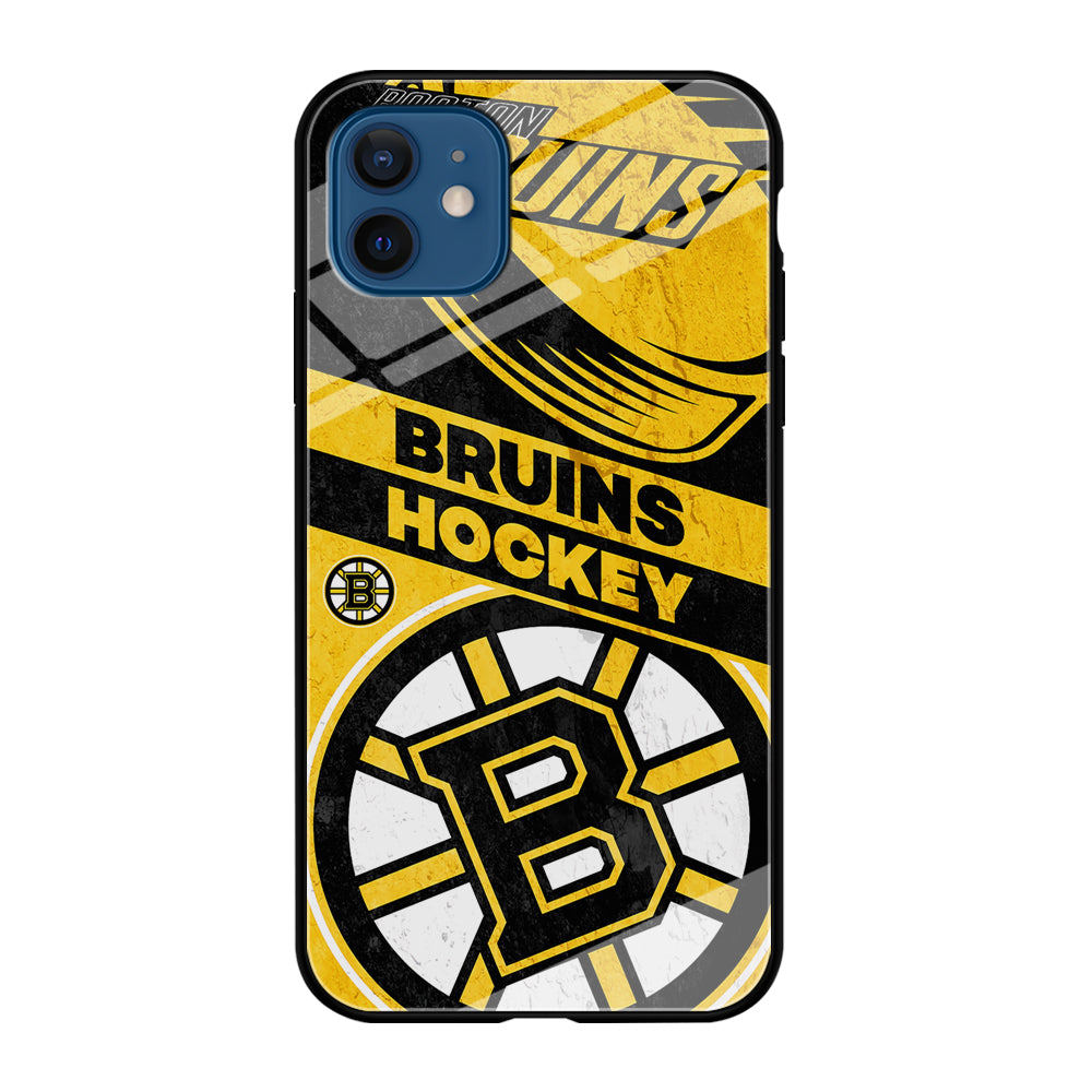 Boston Bruins Hockey Team iPhone 12 Case