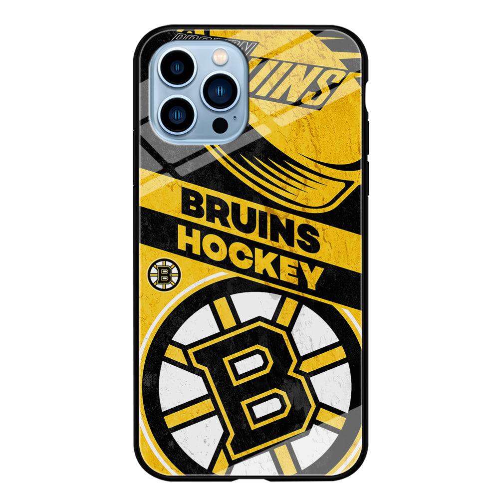 Boston Bruins Hockey Team iPhone 13 Pro Max Case
