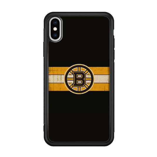 Boston Bruins NHL Team iPhone XS MAX Case