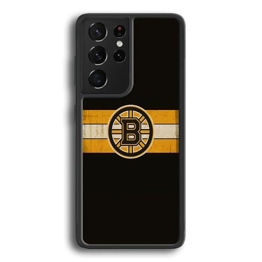 Boston Bruins NHL Team Samsung Galaxy S21 Ultra Case