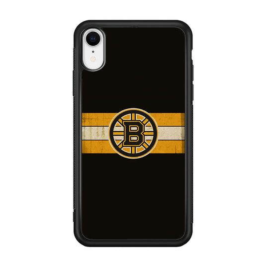 Boston Bruins NHL Team iPhone XR Case