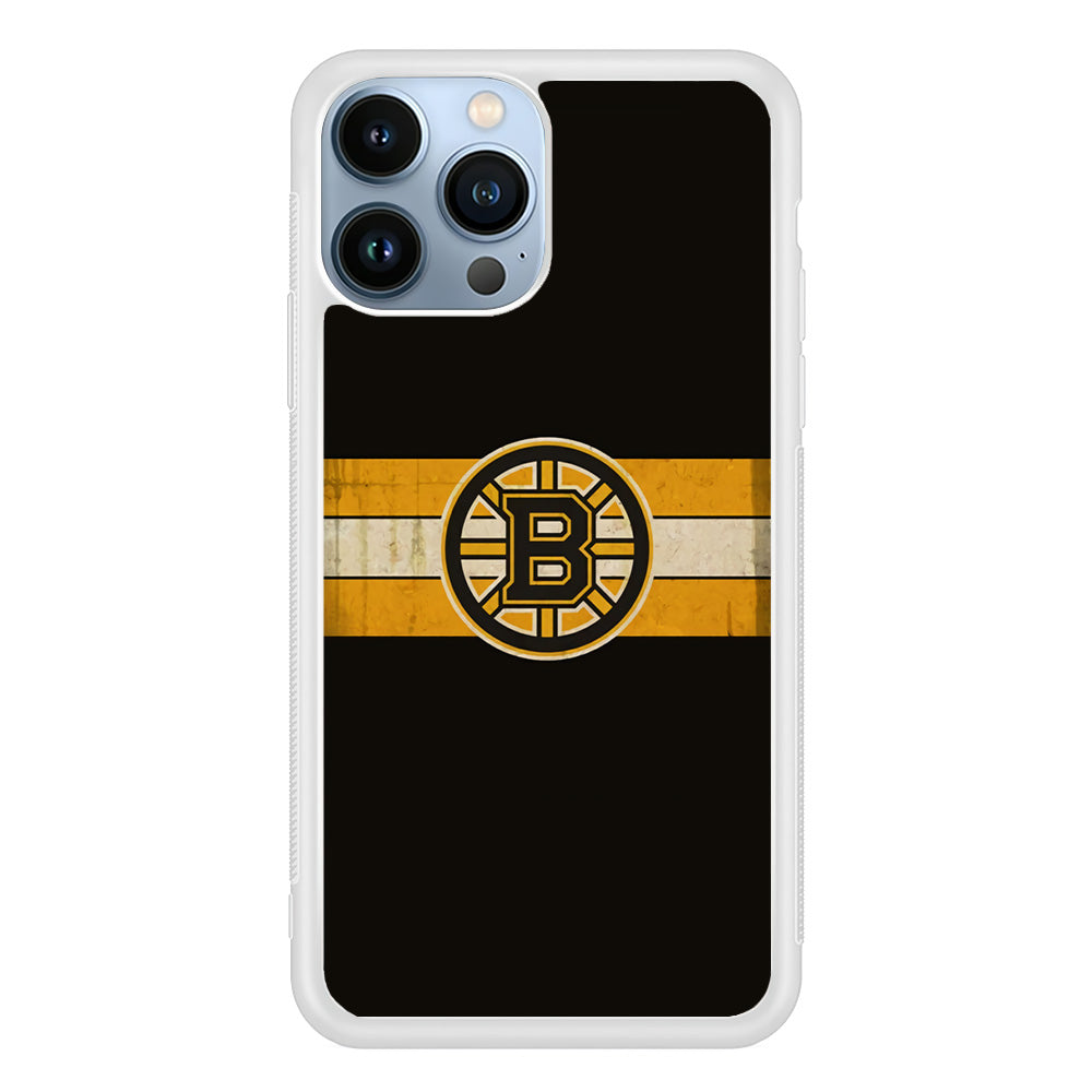 Boston Bruins NHL Team iPhone 13 Pro Max Case