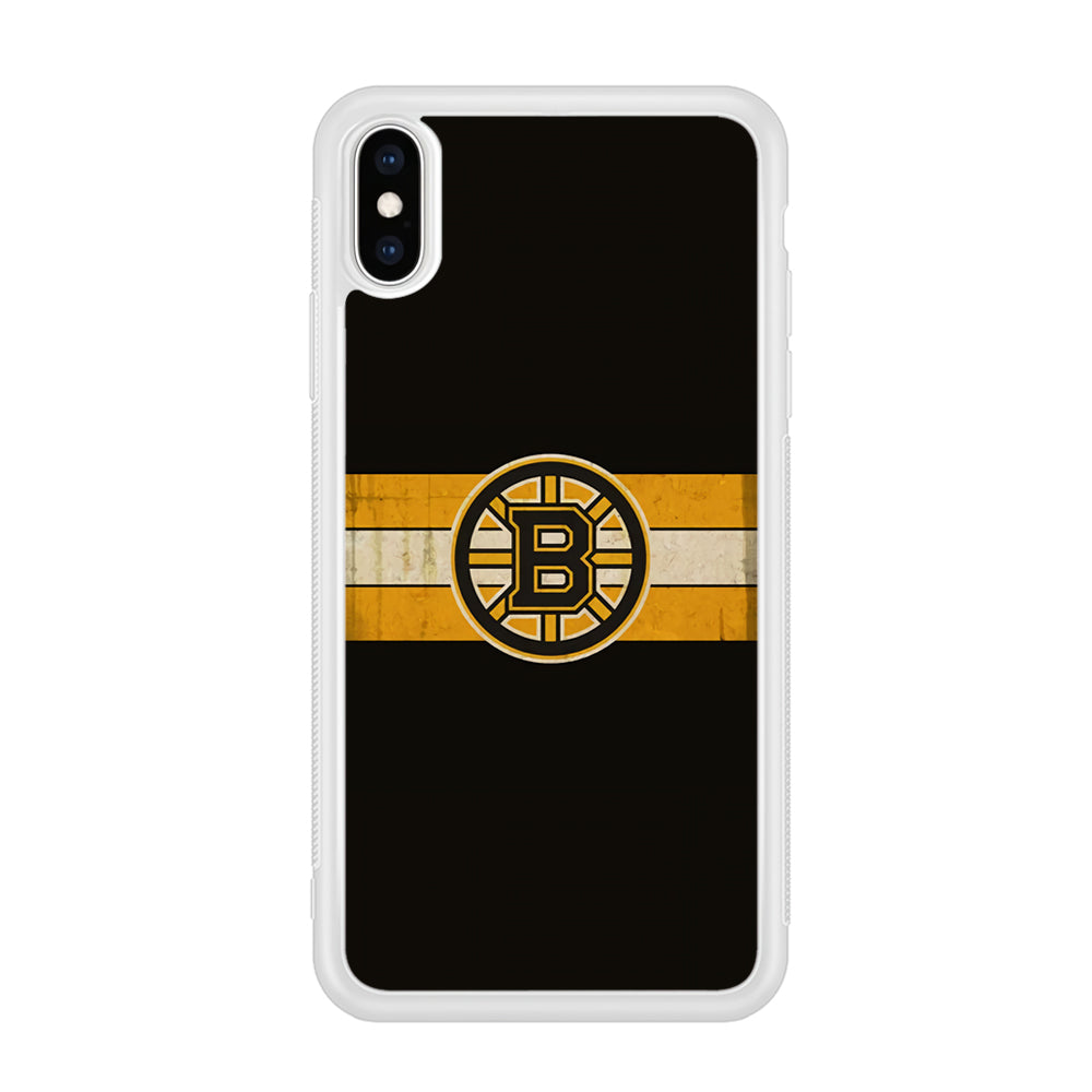 Boston Bruins NHL Team iPhone XS MAX Case