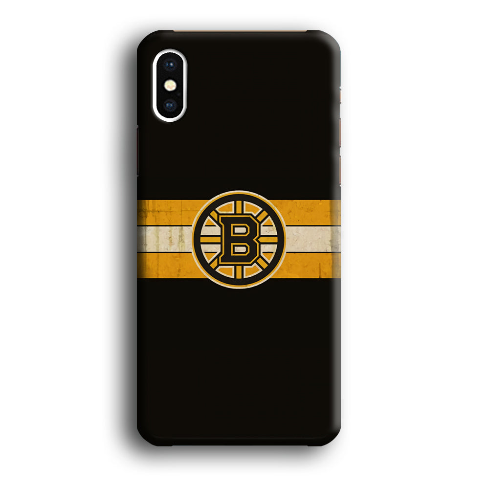 Boston Bruins NHL Team iPhone XS Case