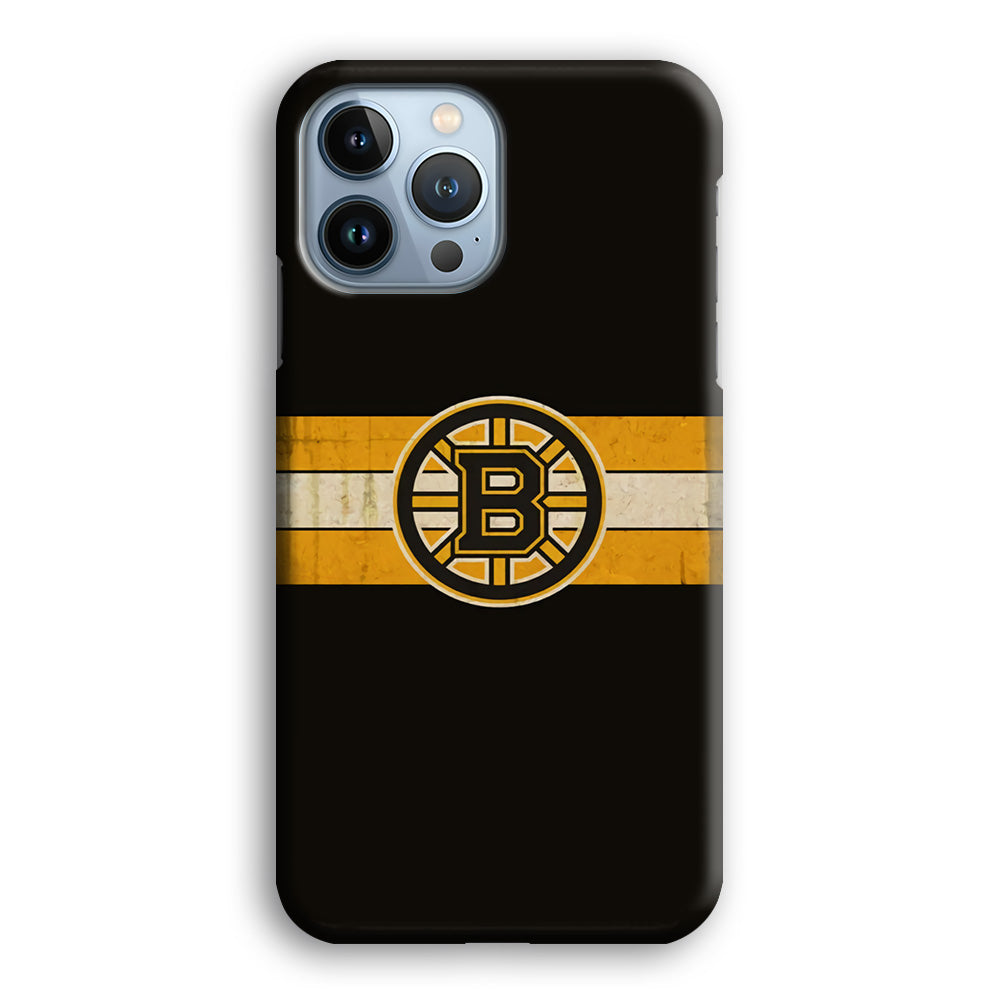 Boston Bruins NHL Team iPhone 13 Pro Max Case