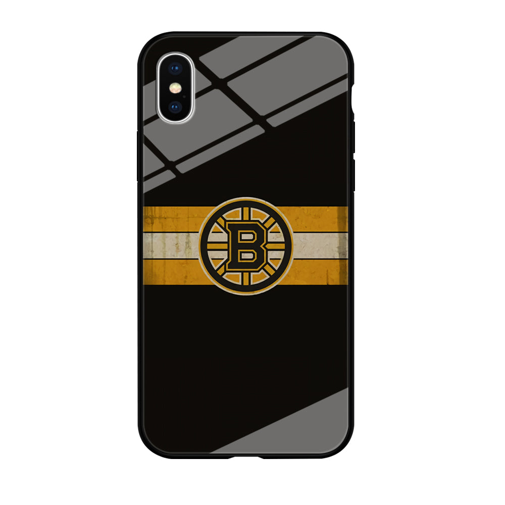 Boston Bruins NHL Team iPhone XS Case