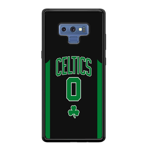 Boston Celtics Zero Numbers Samsung Galaxy Note 9 Case