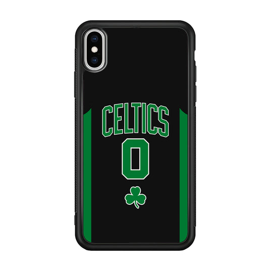 Boston Celtics Zero Numbers iPhone XS MAX Case