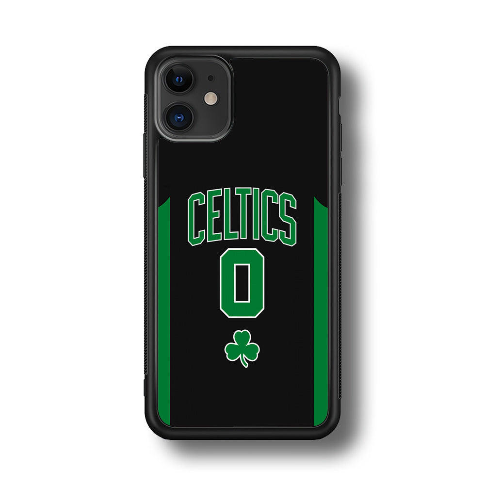 Boston Celtics Zero Numbers iPhone 11 Case