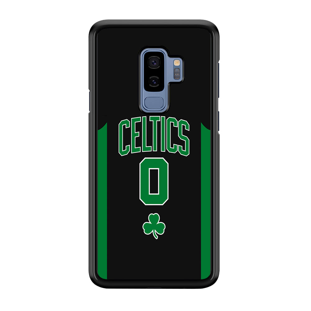 Boston Celtics Zero Numbers Samsung Galaxy S9 Plus Case