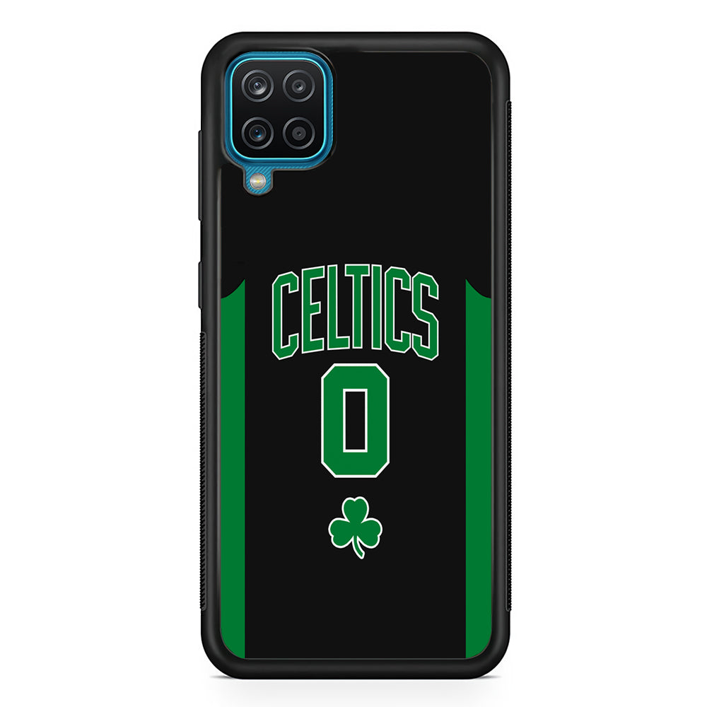 Boston Celtics Zero Numbers Samsung Galaxy A12 Case