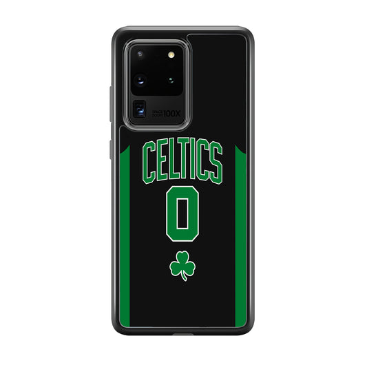 Boston Celtics Zero Numbers Samsung Galaxy S20 Ultra Case