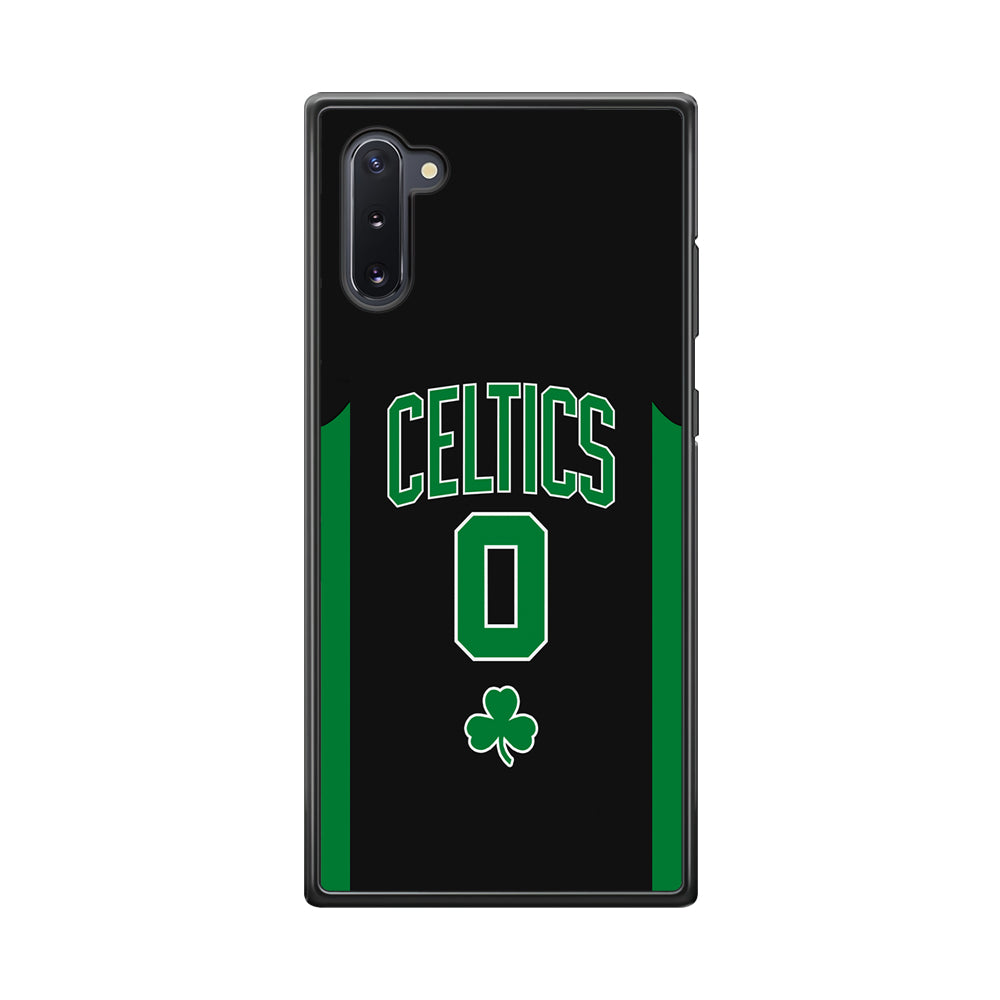 Boston Celtics Zero Numbers Samsung Galaxy Note 10 Case