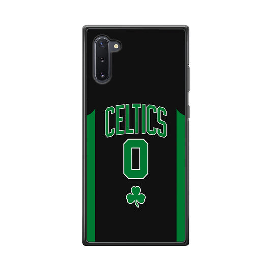 Boston Celtics Zero Numbers Samsung Galaxy Note 10 Case