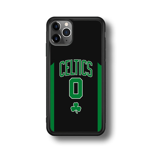 Boston Celtics Zero Numbers iPhone 11 Pro Case