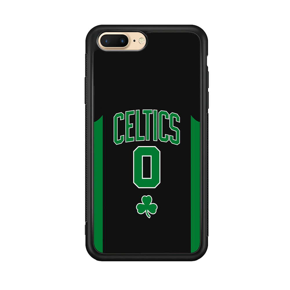 Boston Celtics Zero Numbers iPhone 8 Plus Case