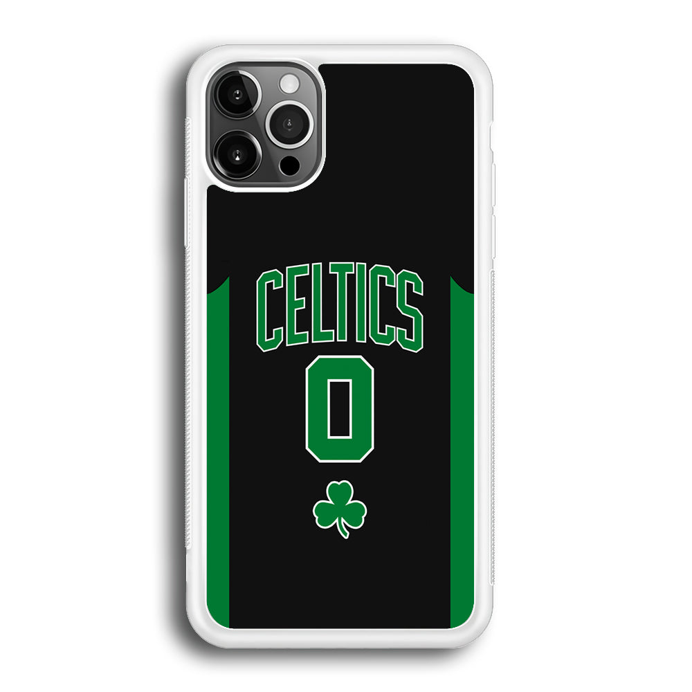 Boston Celtics Zero Numbers iPhone 12 Pro Max Case