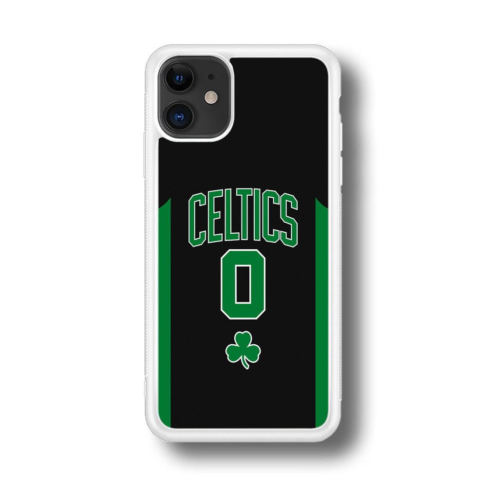 Boston Celtics Zero Numbers iPhone 11 Case