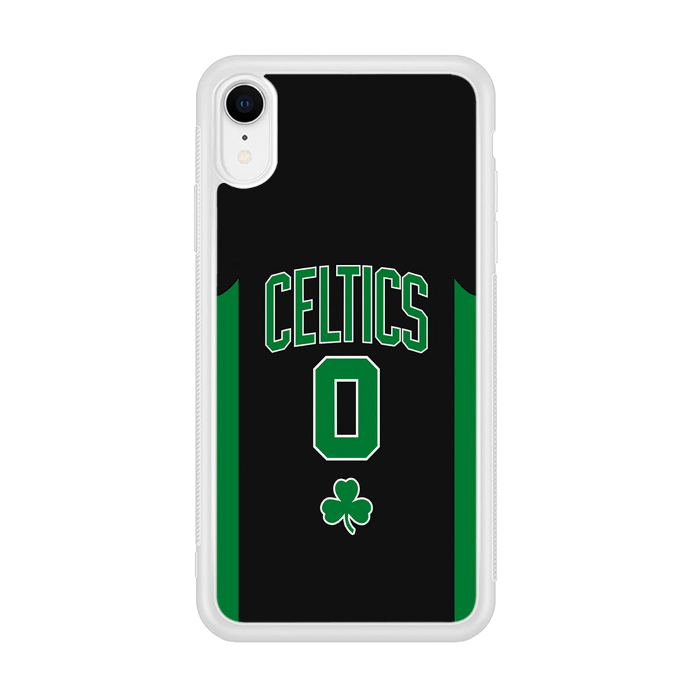 Boston Celtics Zero Numbers iPhone XR Case