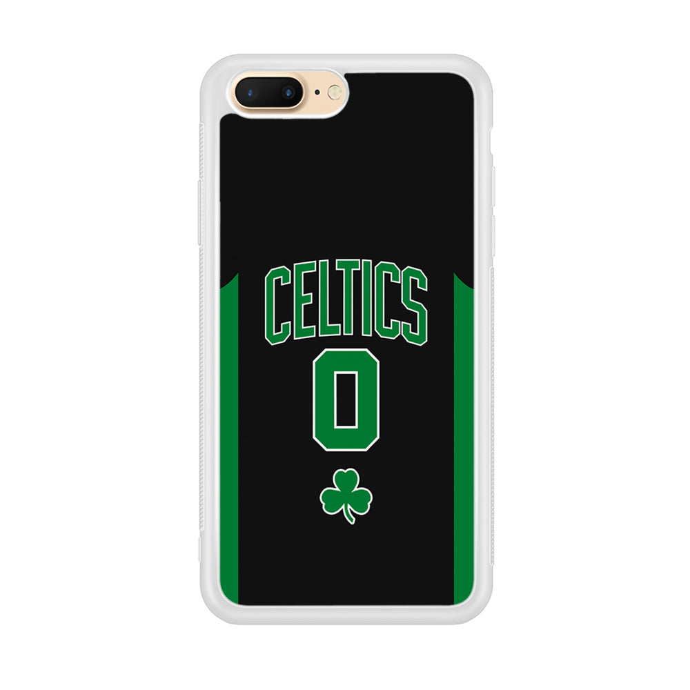 Boston Celtics Zero Numbers iPhone 8 Plus Case