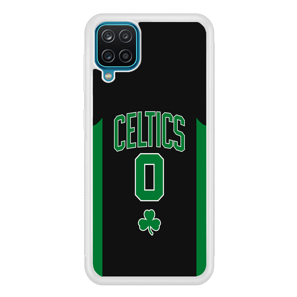 Boston Celtics Zero Numbers Samsung Galaxy A12 Case