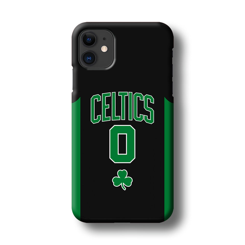 Boston Celtics Zero Numbers iPhone 11 Case