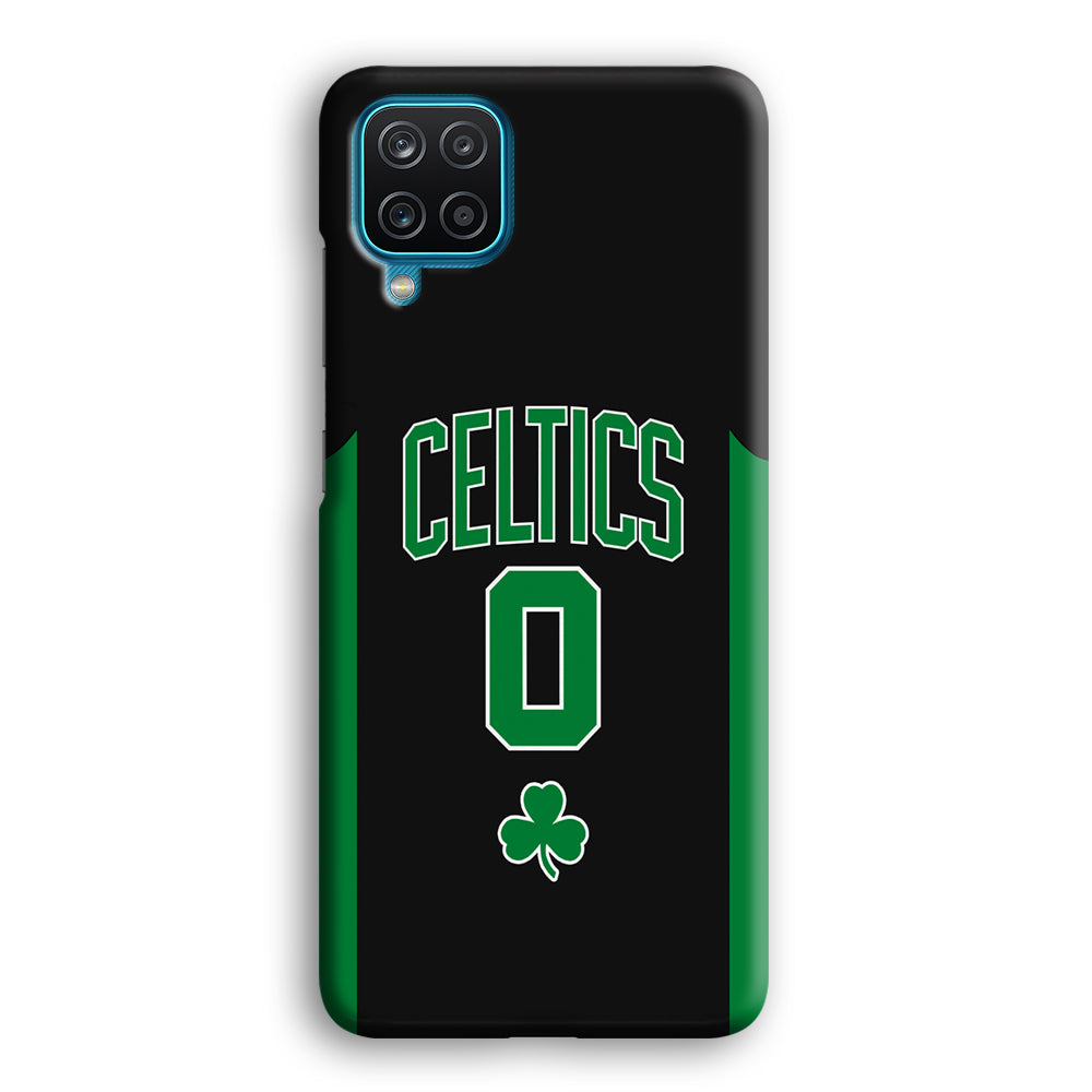 Boston Celtics Zero Numbers Samsung Galaxy A12 Case