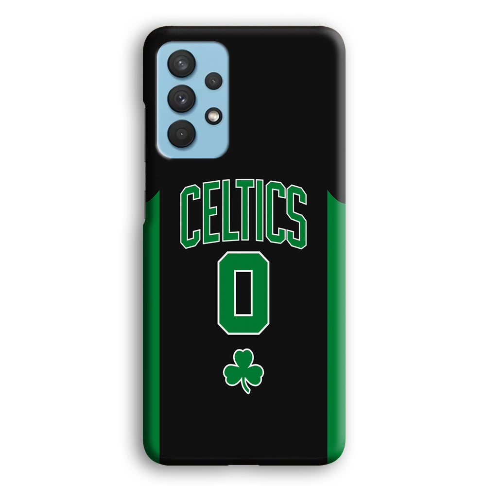 Boston Celtics Zero Numbers Samsung Galaxy A32 Case