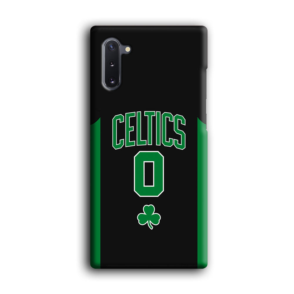 Boston Celtics Zero Numbers Samsung Galaxy Note 10 Case