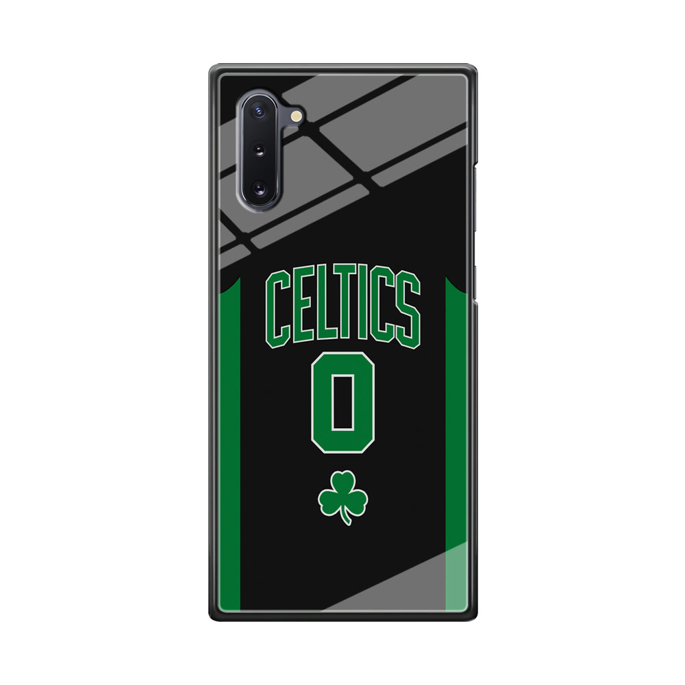 Boston Celtics Zero Numbers Samsung Galaxy Note 10 Case