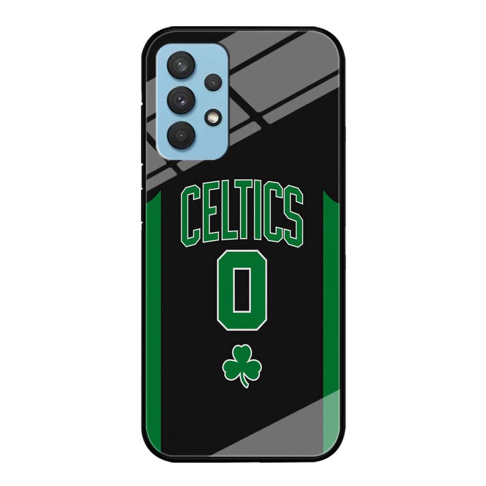 Boston Celtics Zero Numbers Samsung Galaxy A32 Case