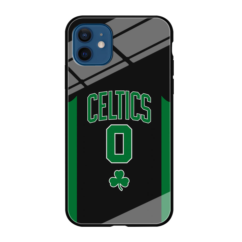 Boston Celtics Zero Numbers iPhone 12 Case