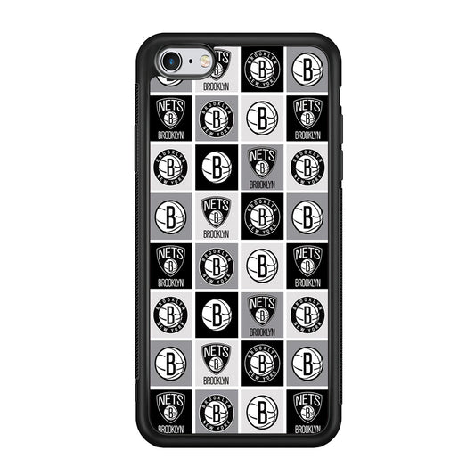 Brooklyn Nets Collage Of Logo iPhone 6 Plus | 6s Plus Case