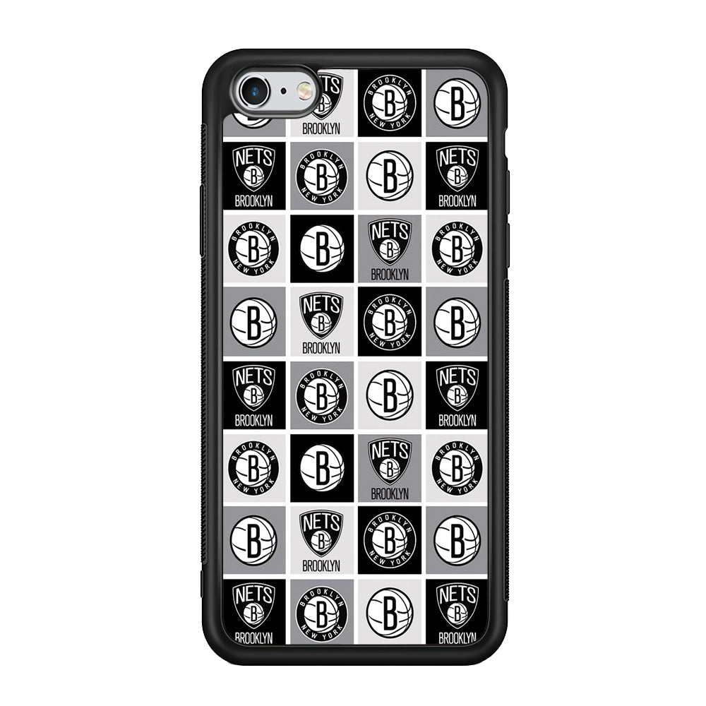 Brooklyn Nets Collage Of Logo iPhone 6 | 6s Case