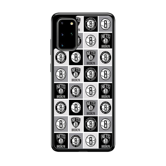 Brooklyn Nets Collage Of Logo Samsung Galaxy S20 Plus Case