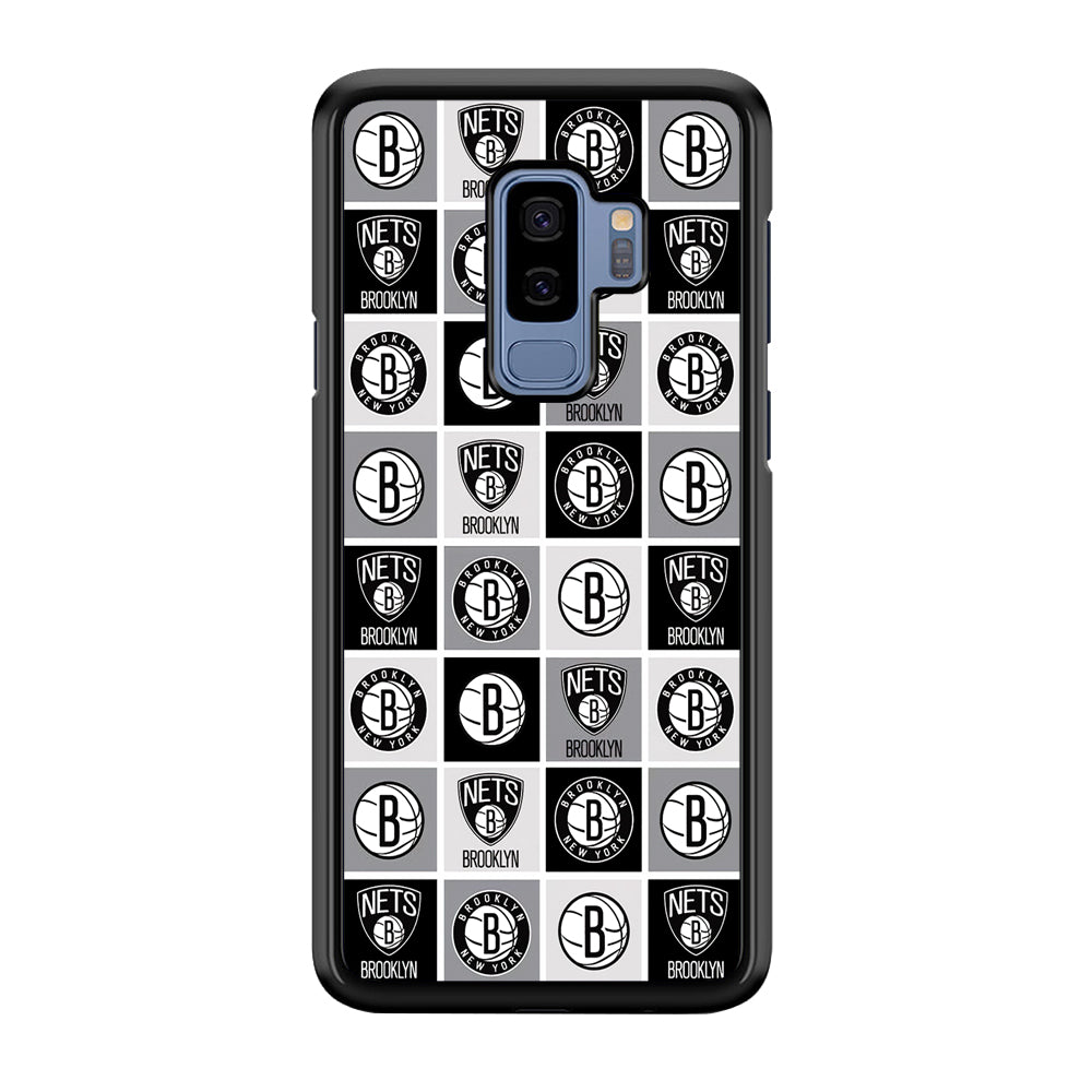 Brooklyn Nets Collage Of Logo Samsung Galaxy S9 Plus Case