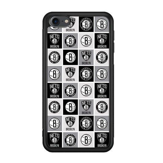 Brooklyn Nets Collage Of Logo iPod Touch 6 Case - Carneyforia