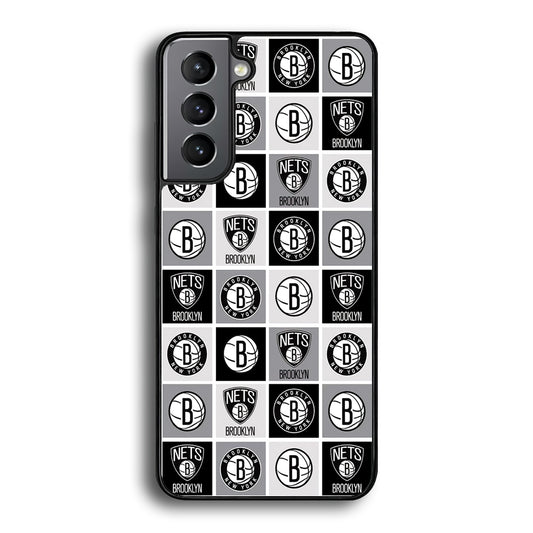 Brooklyn Nets Collage Of Logo Samsung Galaxy S21 Plus Case - Carneyforia