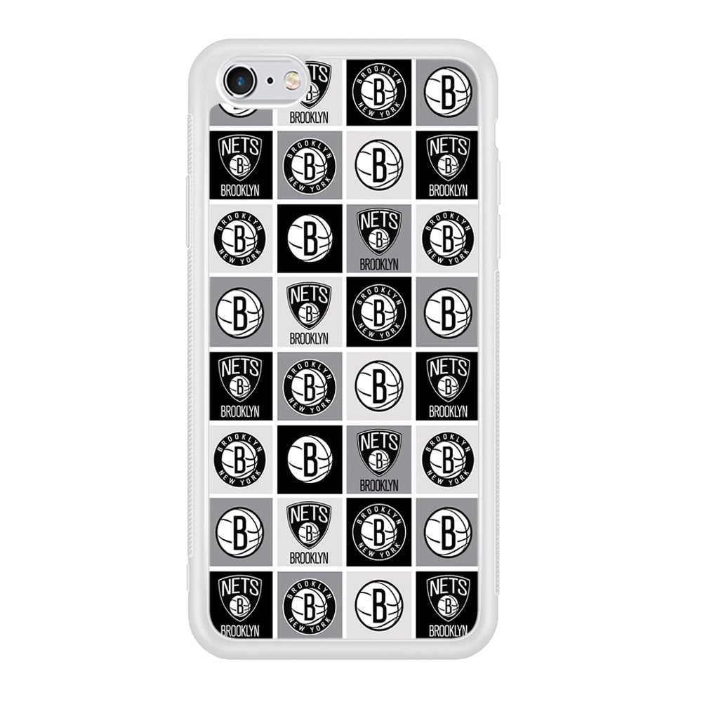 Brooklyn Nets Collage Of Logo iPhone 6 Plus | 6s Plus Case