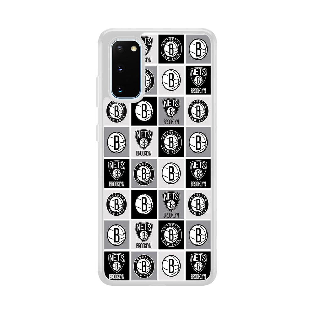 Brooklyn Nets Collage Of Logo Samsung Galaxy S20 Case