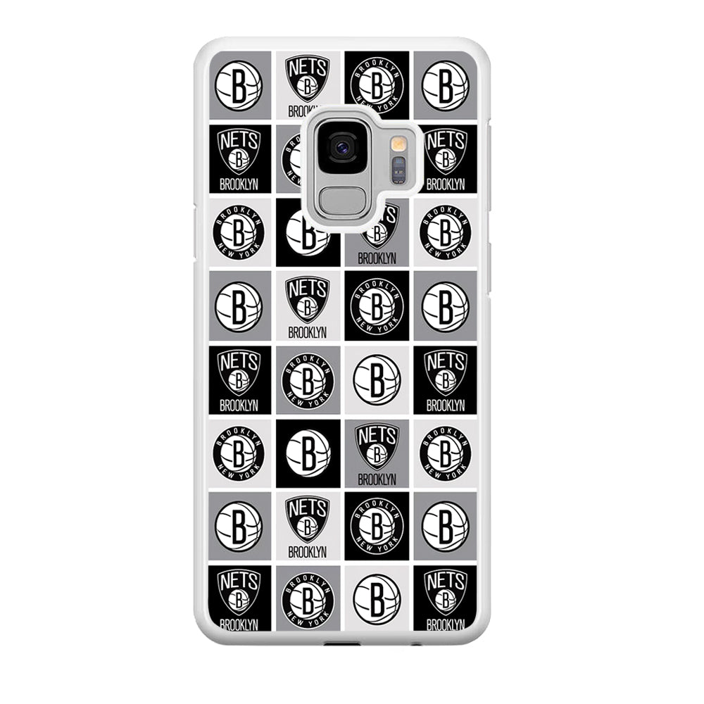 Brooklyn Nets Collage Of Logo Samsung Galaxy S9 Case
